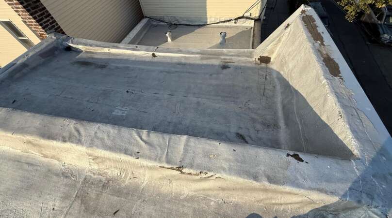 Professional Flat Roof Replacement Service Morris Park Bronx NY Project Shot 1