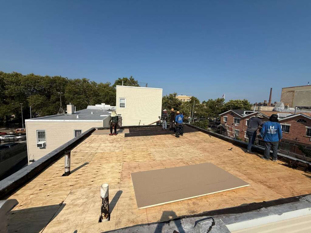 Professional Flat Roof Replacement Service Morris Park Bronx NY Project Shot 5
