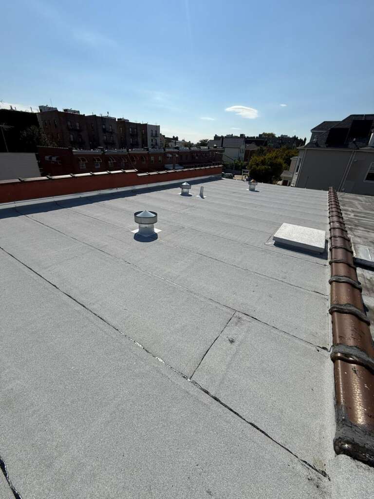Professional New Flat Roof Installation in the Bronx NY Project Shot 3