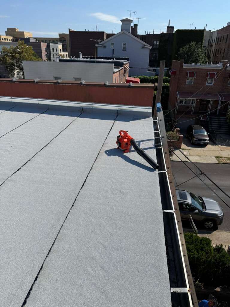 Professional New Flat Roof Installation in the Bronx NY Project Shot 4