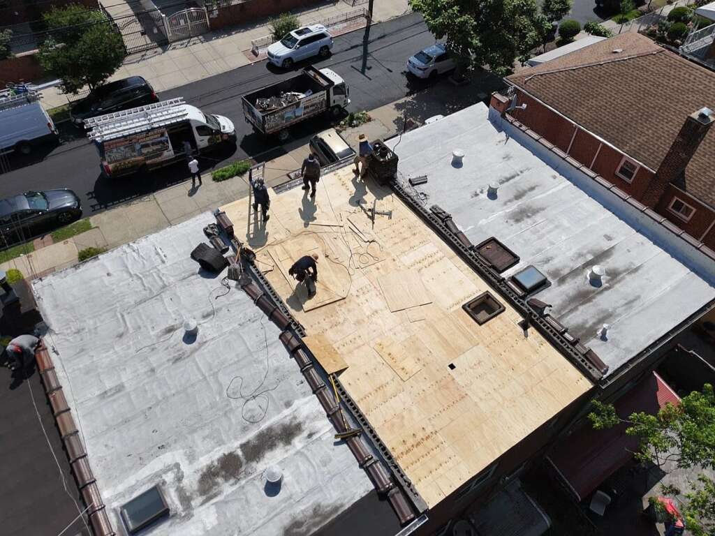 Project 2: Flat Roof Replacement in the Bronx Project Shot 3