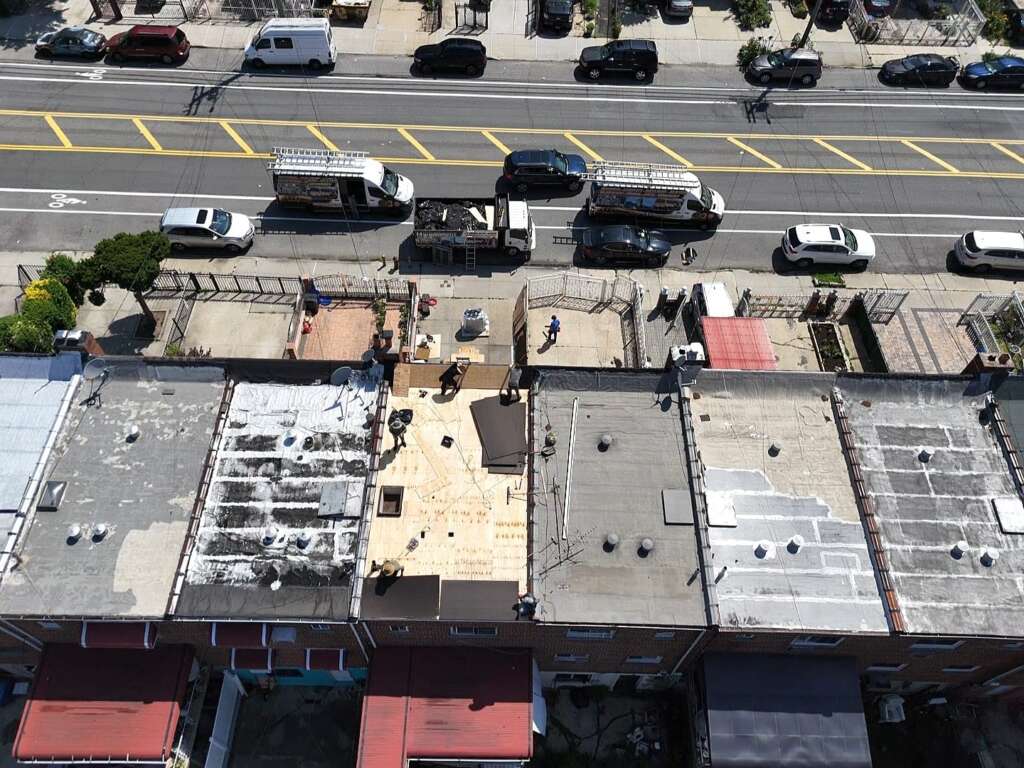 Project 4: Flat Roof Replacement in the Bronx Project Shot 3