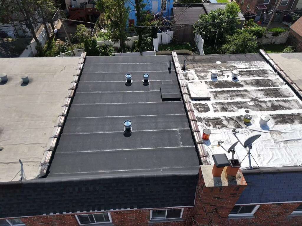 Project 4: Flat Roof Replacement in the Bronx Project Shot 4