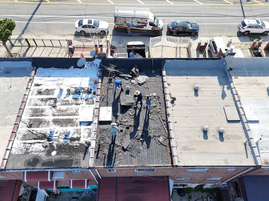Project 4: Flat Roof Replacement in the Bronx Project Shot 5