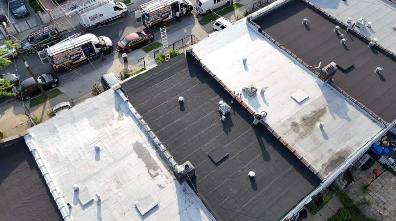 Project 5: Flat Roof Replacement in the Bronx Project Shot 1