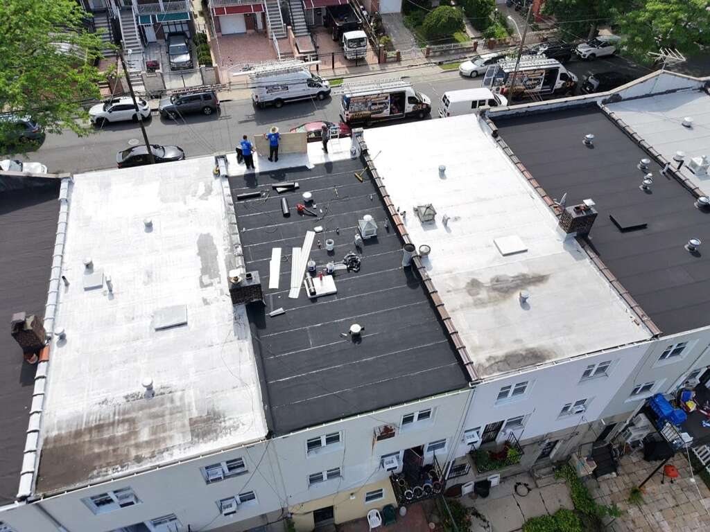 Project 5: Flat Roof Replacement in the Bronx Project Shot 5