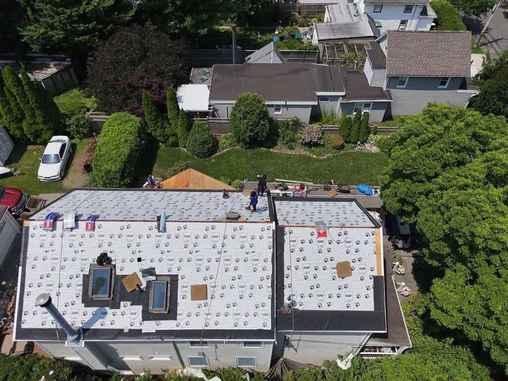 Shingle Roof Replacement and Gutter Replacement City Island, Bronx, NY - Detail 4