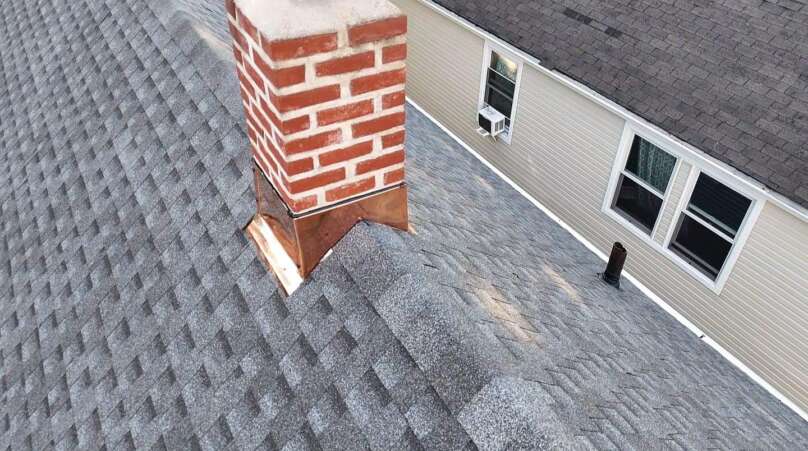 Shingle & Gutter Replacement and Chimney & Flashing Installation Project Shot 5