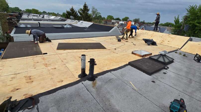 Shingle Roof & Gutter Replacement Service Bronx Project Shot 1