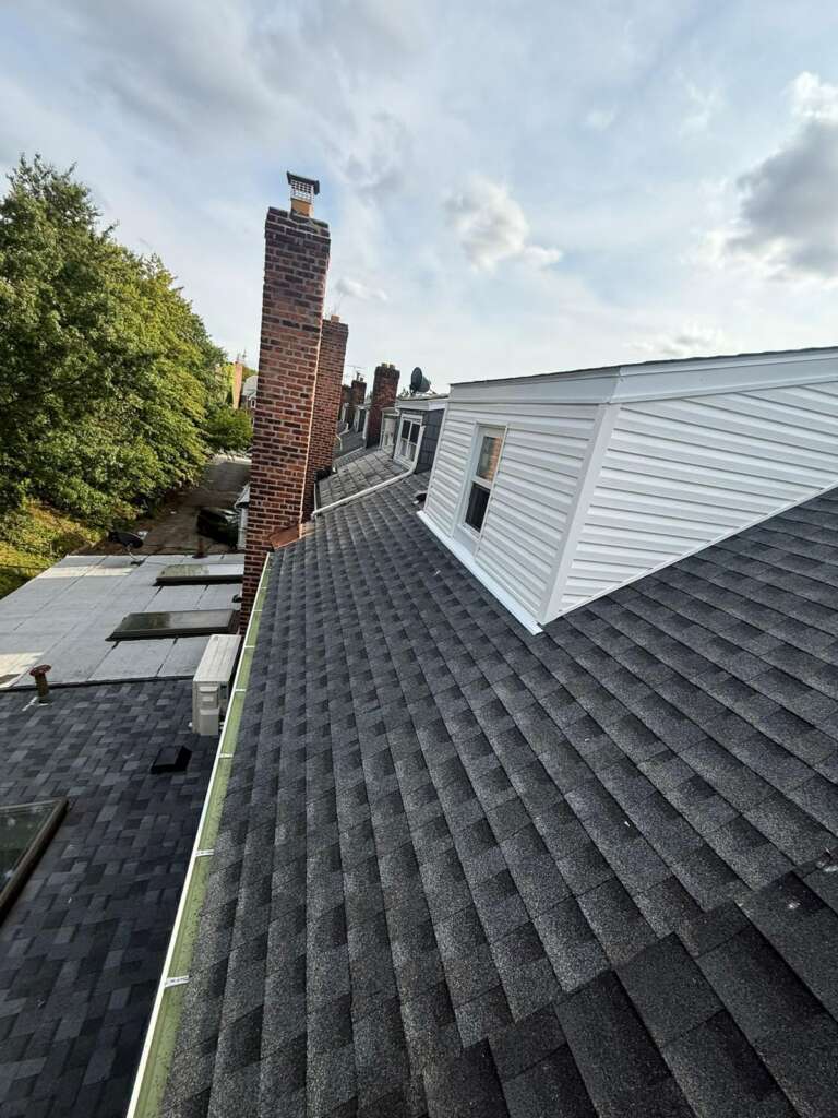 Shingle Roof, Gutter & Skylight Replacement in the Bronx Project Shot 7