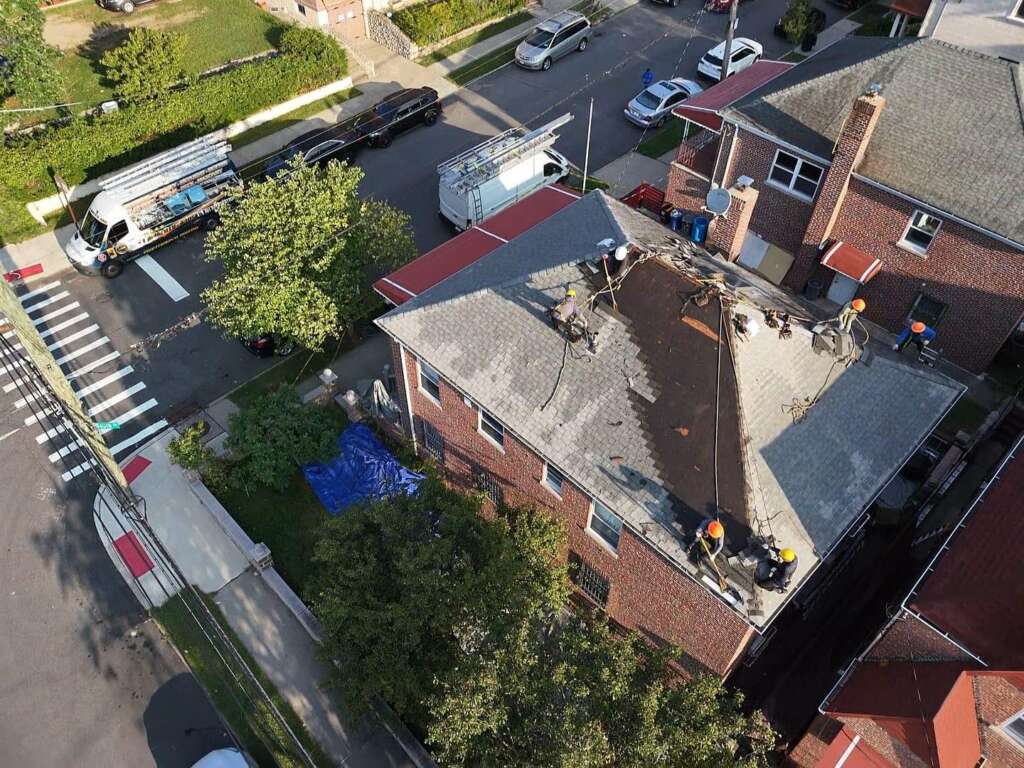 Shingle Roof, Gutter & Skylight Replacement in the Bronx Project Shot 9