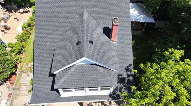 Shingle Roof, Plywood, Gutter & Siding Replacement Westchester Project Shot 1