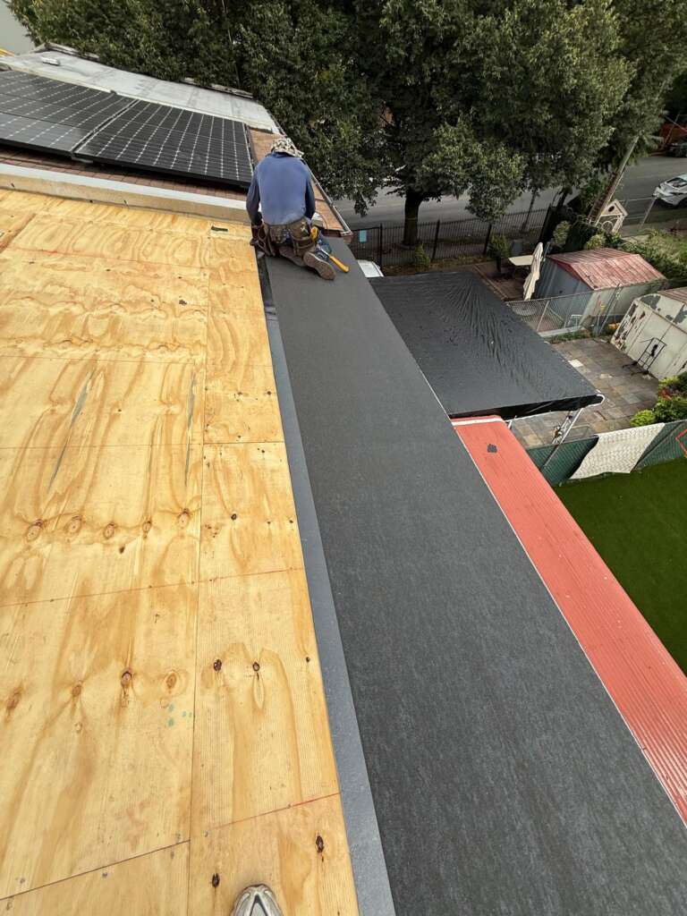 Shingle Roof Replacement & New Gutter Installation in Brownsville in Brooklyn Project Shot 5