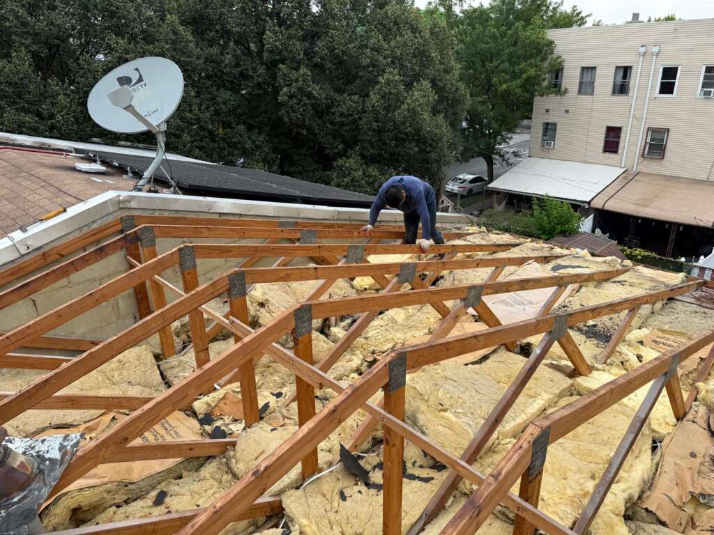 Shingle Roof Replacement & New Gutter Installation in Brownsville in Brooklyn Project Shot 6