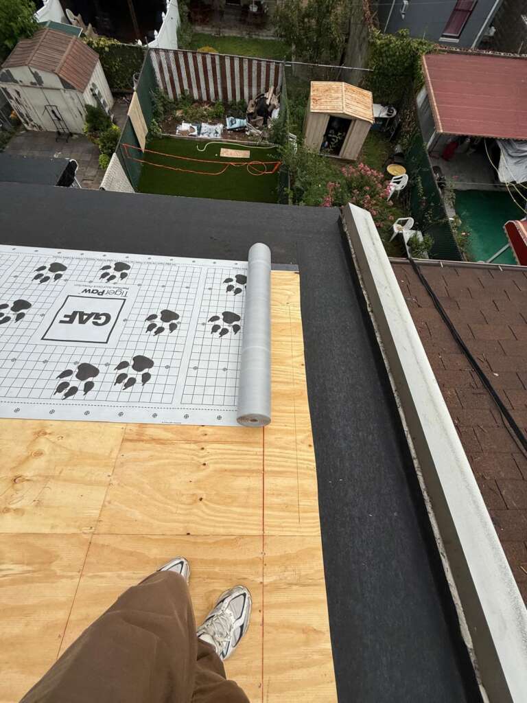 Shingle Roof Replacement & New Gutter Installation in Brownsville in Brooklyn Project Shot 7