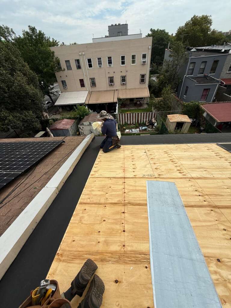 Shingle Roof Replacement & New Gutter Installation in Brownsville in Brooklyn Project Shot 9