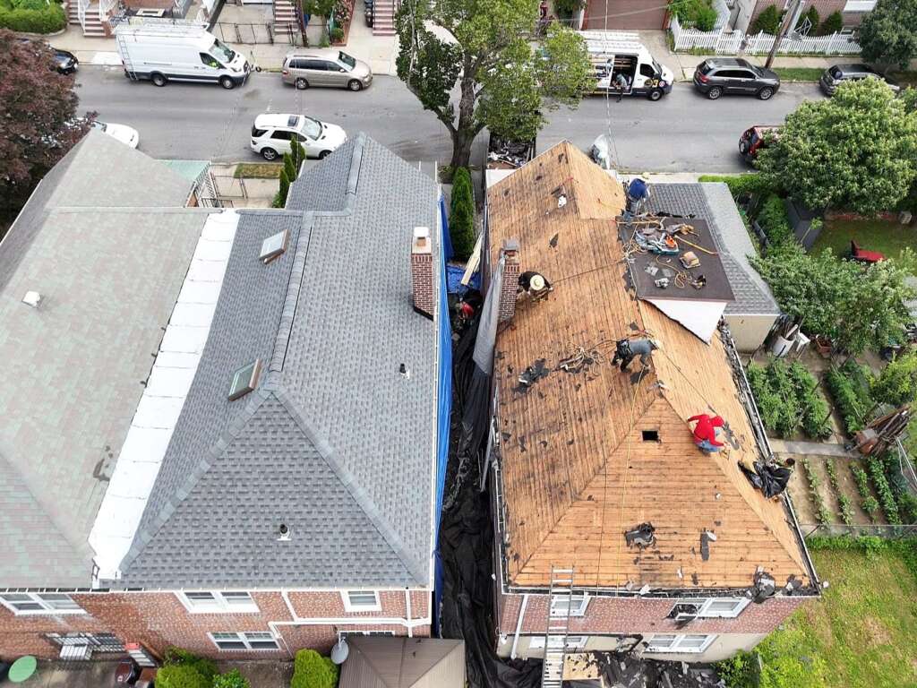 Project: Shingle Roof, Siding and Gutter Full Service Bronx