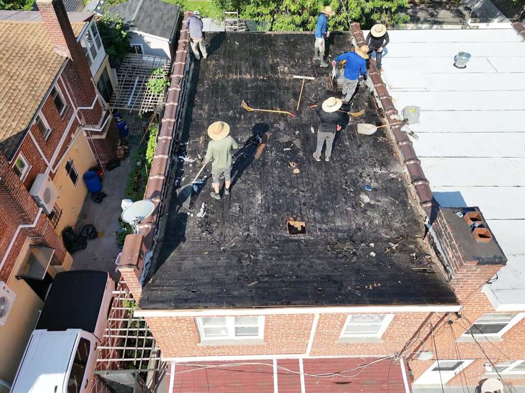Top-Rated Flat Roof Replacement Full Service Bronx Project Shot 2